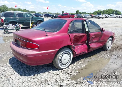 2003 Buick Century Custom z USA, uszkodzony, nr VIN 2G4WS52JX31172712